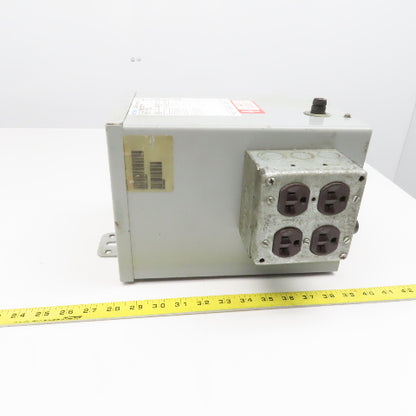 Cutler Hammer S20N11S03N 240/480V Pri 3kVa 120/240V Sec Single Phase Transformer