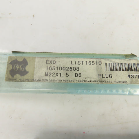 OSG 1651002608 M22 x 1.5 Spiral Point Right Hand 4 Flute Tap Ticn