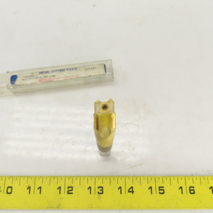 Regal 1/8-27 NPTF 4 Flute Straight Tapered Extension Pipe Tap 5" OAL TiN Coat