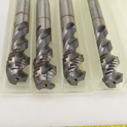 Greenfield M14 x 2 Metric Right Hand 3 Flute Spiral Point Bottom Tap TiCN Lot/4
