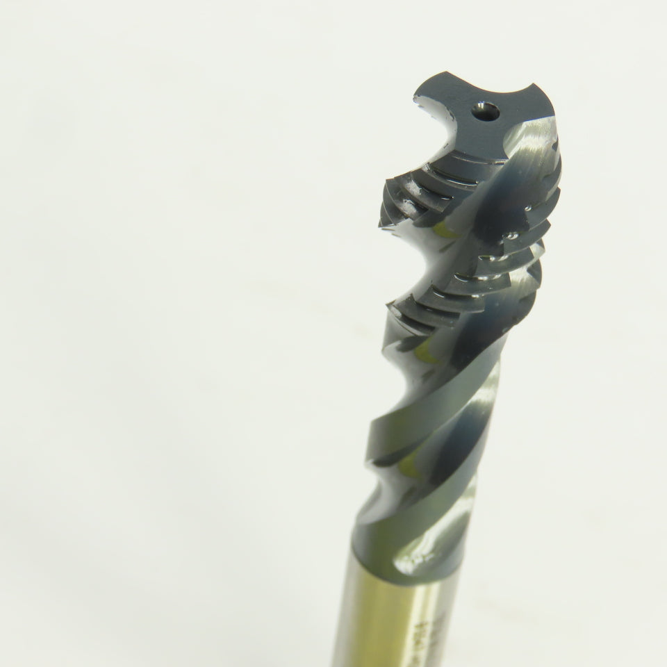 M14 x 2 Metric Right Hand 3 Flute Spiral Bottoming Tap TiCN