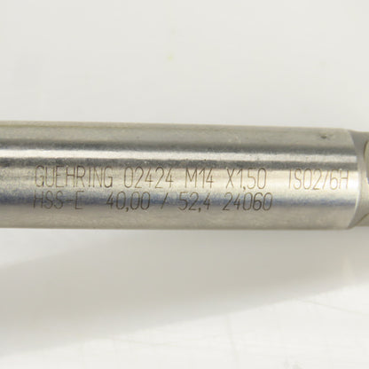 Guhring M14 x 1.5 Metric Right Hand 3 Flute Spiral Bottoming Tap HSS-E