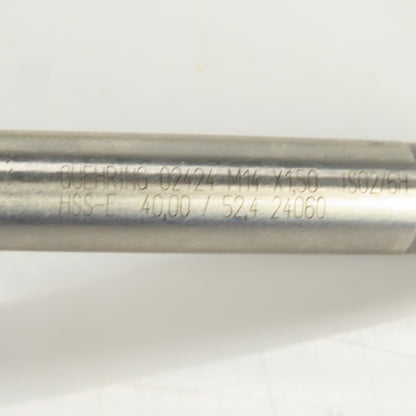 Guhring M14 x 1.5 Metric Right Hand 3 Flute Spiral Bottoming Tap HSS-E