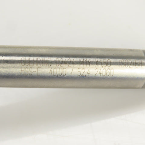 Guhring M14 x 1.5 Metric Right Hand 3 Flute Spiral Bottoming Tap HSS-E