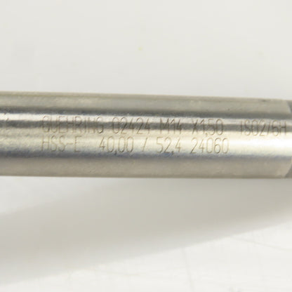 Guhring M14 x 1.5 Metric Right Hand 3 Flute Spiral Bottoming Tap HSS-E