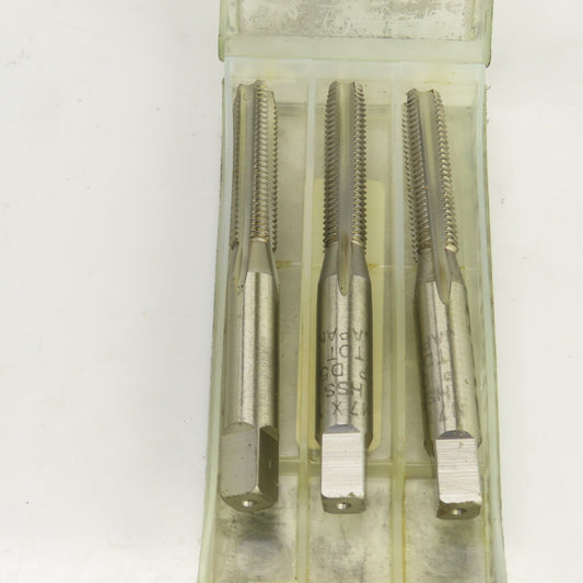 M7 x 1 Metric Right Hand 4 Flute Straight Bottoming Tap HSS TDT Lot Of 3