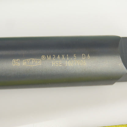 OSG Hypro M24 x 1.5 Metric Right Hand Spiral Point 4 Flute Bottoming Tap HSE