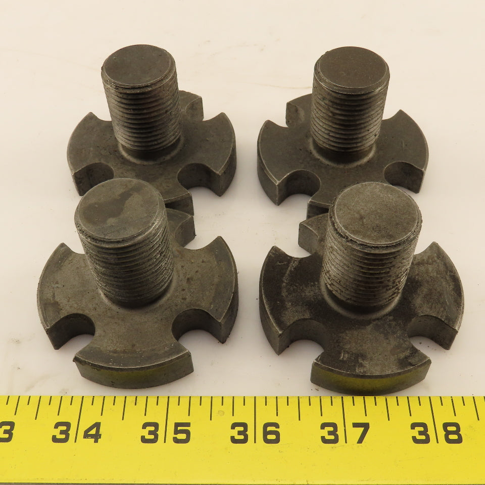 2-1/2" Dia Head Cross Face Mill Retaining bolt  1"-12 Thread x 1-7/8" OAL Lot/4