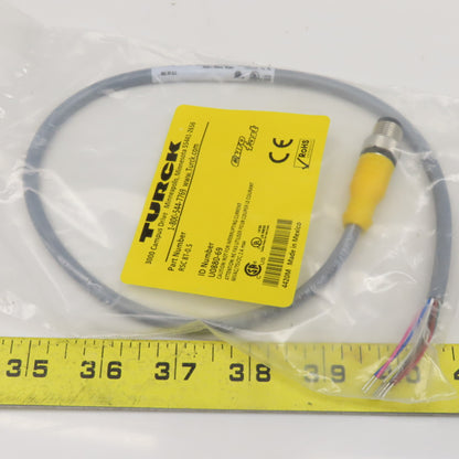 Turck RSC 8T-0.5 8 Pin Male Minifast Single Ended Cord Flying Lead 60VAC 75VDC