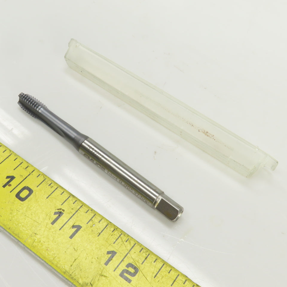 Emuge Speed M8 x 1.25 Metric Right Hand 3 Flute Coolant Thru Bottoming Tap TiCN