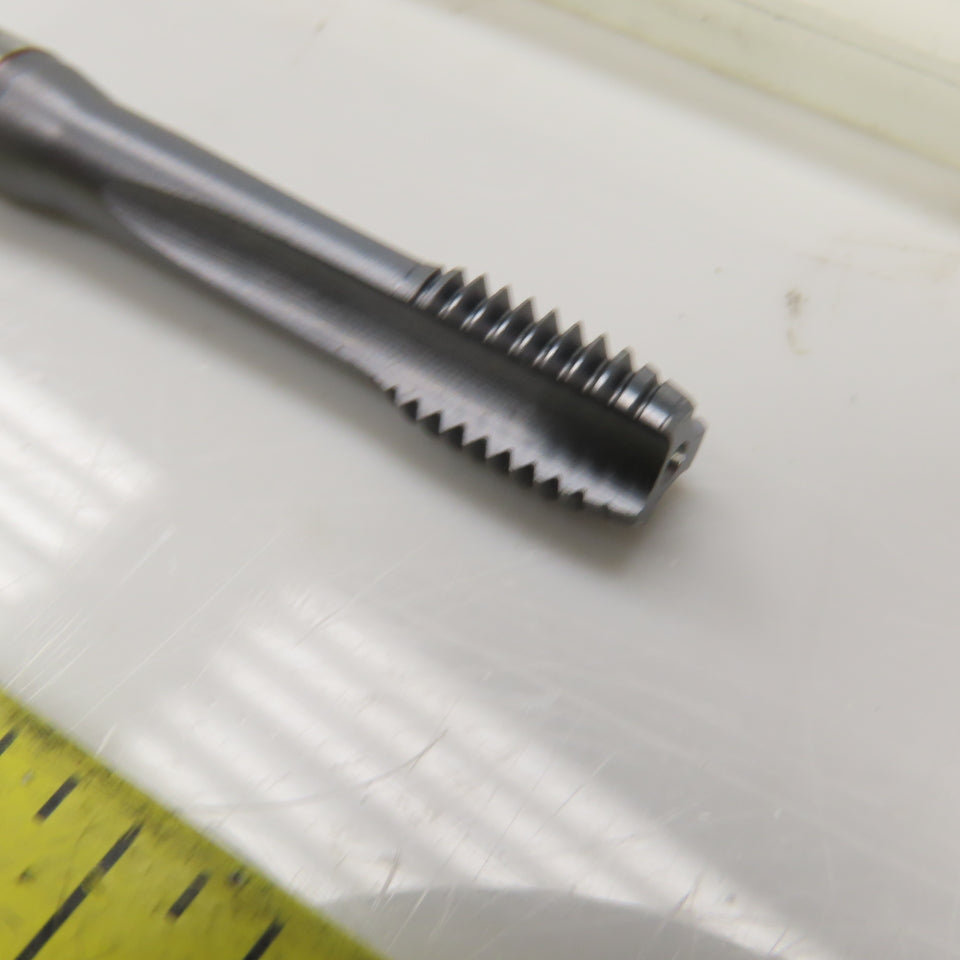 Emuge Speed M8 x 1.25 Metric Right Hand 3 Flute Coolant Thru Bottoming Tap TiCN