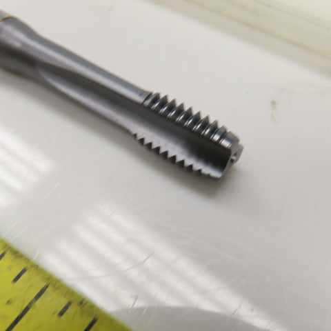 Emuge Speed M8 x 1.25 Metric Right Hand 3 Flute Coolant Thru Bottoming Tap TiCN