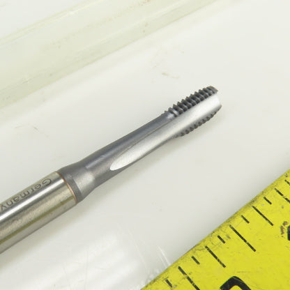 Emuge Speed M8 x 1.25 Metric Right Hand 3 Flute Coolant Thru Bottoming Tap TiCN