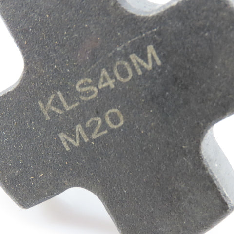 KLS40M Milling Star Screw M20 X 2.5 x 40mm