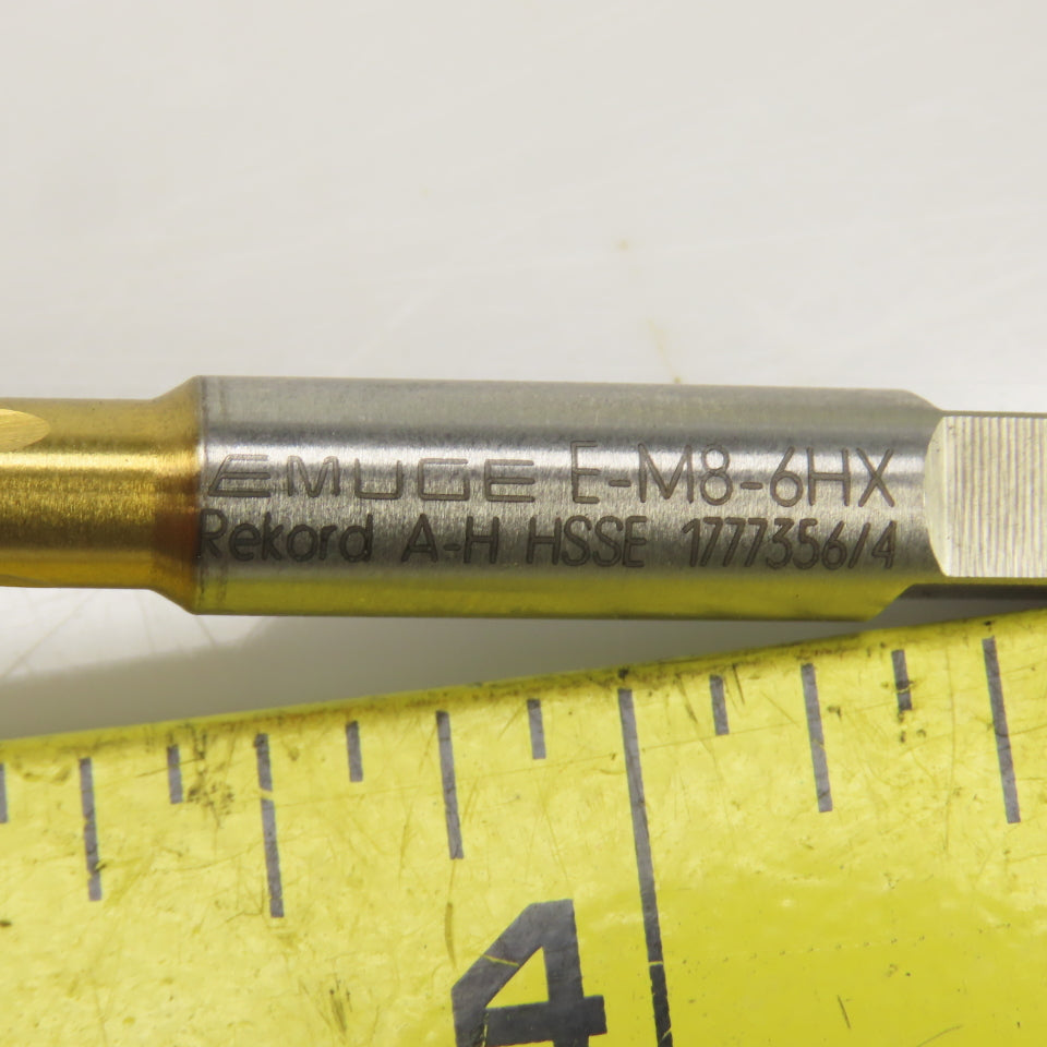 M8 x 1.25 Straight & Spiral 3-4 Flute Taps Mixed Lot Of 12
