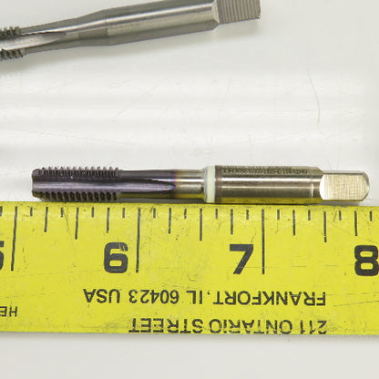 M8 x 1.25 Straight & Spiral 3-4 Flute Taps Mixed Lot Of 12