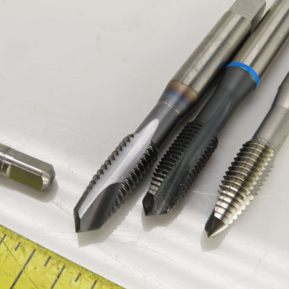 M8 x 1.25 Straight & Spiral 3-4 Flute Taps Mixed Lot Of 12