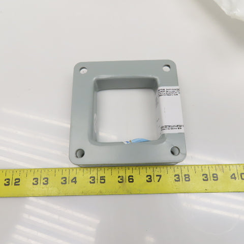 Hoffman F22WN1 Feed Trough Wireway 2-1/2" x 2-1/2" x 1" Gray Nipple
