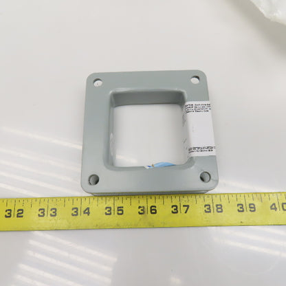 Hoffman F22WN1 Feed Trough Wireway 2-1/2" x 2-1/2" x 1" Gray Nipple