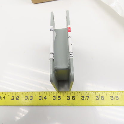 Hoffman F22WN1 Feed Trough Wireway 2-1/2" x 2-1/2" x 1" Gray Nipple