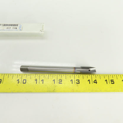OSG M12 x 1.75 Metric RH 3 Flute Spiral Point Coolant Thru Bottoming Tap TiCN