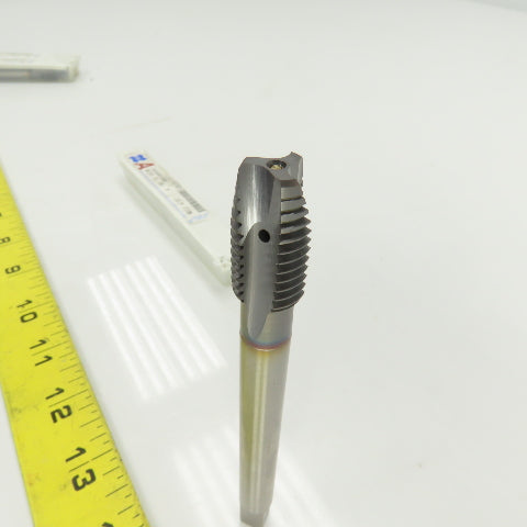 OSG M12 x 1.75 Metric RH 3 Flute Spiral Point Coolant Thru Bottoming Tap TiCN