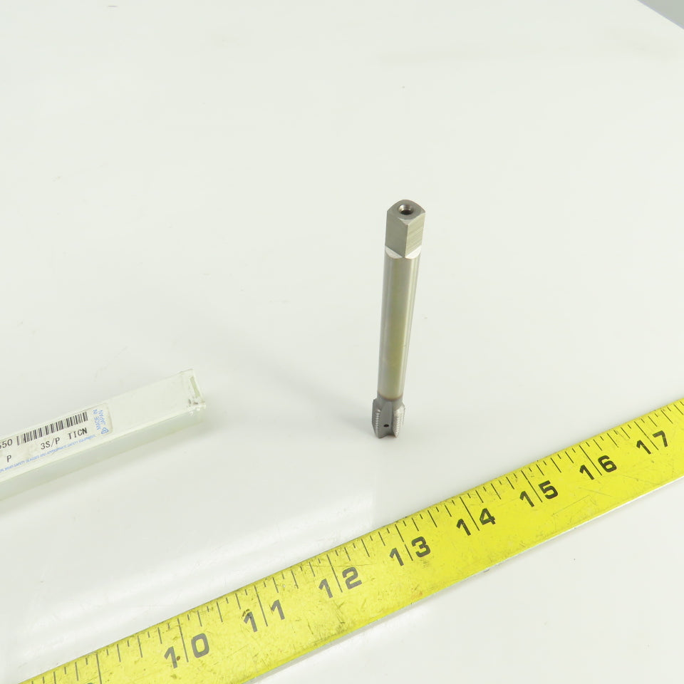 OSG M12 x 1.75 Metric RH 3 Flute Spiral Point Coolant Thru Bottoming Tap TiCN