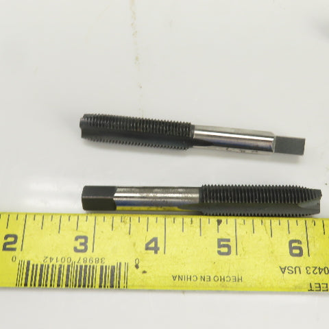 M12 x 1.75 M12 x 1.25 Metric Right Hand 3 & 4 Flute Bottoming Tap HSS Lot Of 10