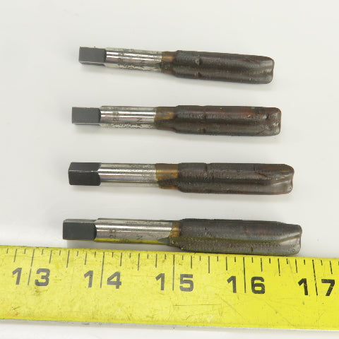 M12 x 1.75 M12 x 1.25 Metric Right Hand 3 & 4 Flute Bottoming Tap HSS Lot Of 10