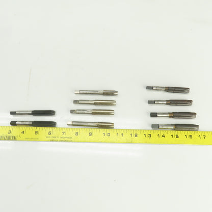 M12 x 1.75 M12 x 1.25 Metric Right Hand 3 & 4 Flute Bottoming Tap HSS Lot Of 10