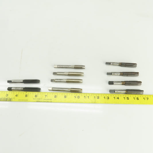 M12 x 1.75 M12 x 1.25 Metric Right Hand 3 & 4 Flute Bottoming Tap HSS Lot Of 10