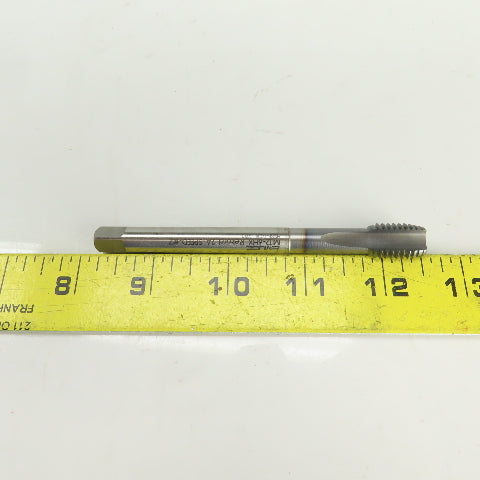 Emuge M12 x 1.75 6HX Metric RH Straight 3 Flute Coolant Thru Bottoming Tap TiCN