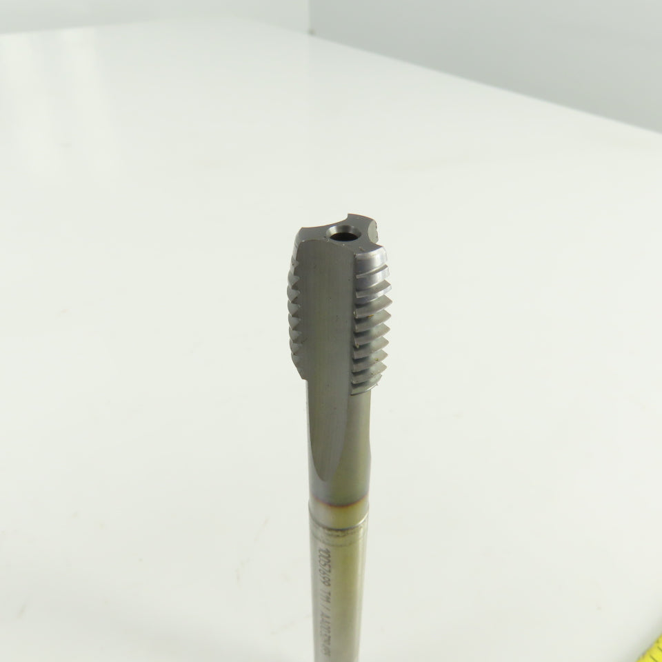 Emuge M12 x 1.75 6HX Metric RH Straight 3 Flute Coolant Thru Bottoming Tap TiCN