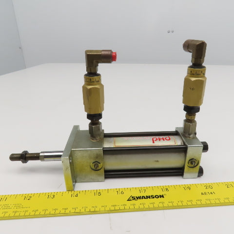 PHD 1-1/4" Bore 2" Stroke Double Acting Air Cylinder