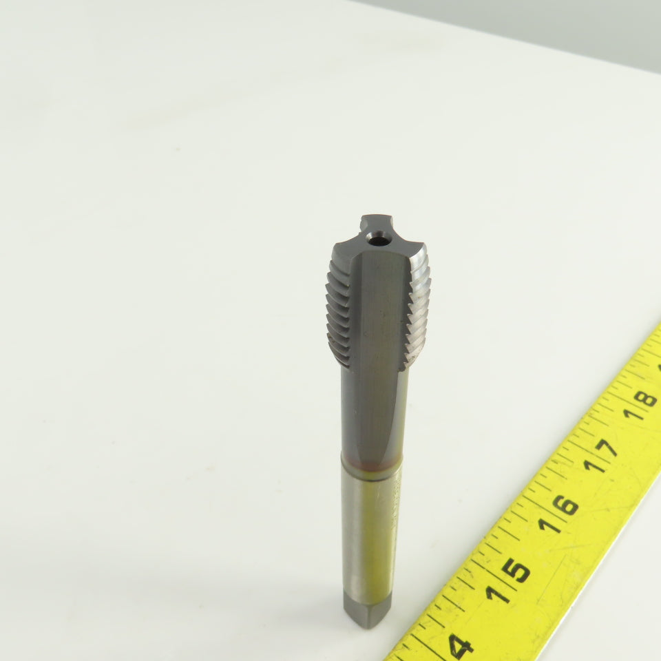 Emuge M16 x 2 6HX Metric RH Straight 3 Flute Coolant Thru Bottoming Tap TiNC