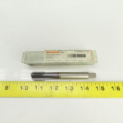 Emuge M16 x 2 6HX Metric RH Straight 3 Flute Coolant Thru Bottoming Tap TiNC