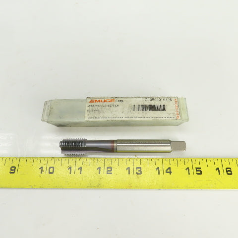 Emuge M16 x 2 6HX Metric RH Straight 3 Flute Coolant Thru Bottoming Tap TiNC