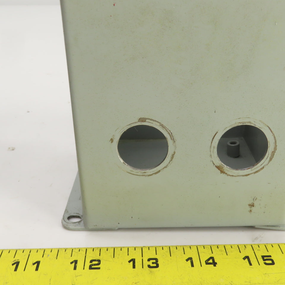 Hoffman E1PBX 5" x 4" x 4" Control Panel Enclosure Type 12 & 13 No Cover Lot/2