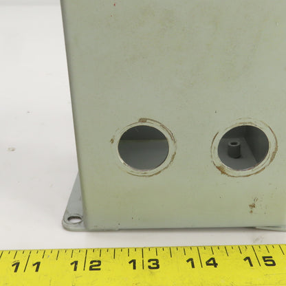 Hoffman E1PBX 5" x 4" x 4" Control Panel Enclosure Type 12 & 13 No Cover Lot/2