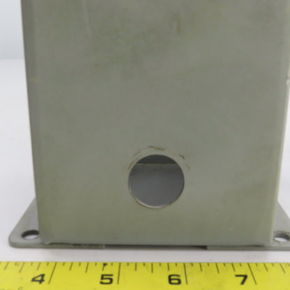 Hoffman E1PBX 5" x 4" x 4" Control Panel Enclosure Type 12 & 13 No Cover Lot/2