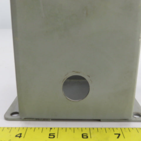 Hoffman E1PBX 5" x 4" x 4" Control Panel Enclosure Type 12 & 13 No Cover Lot/2