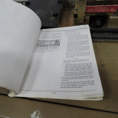 Somaca 752 7 Spindle Glass Beveling Edger 5Hp 3Ph 230V 60Hz 85.3FLA 3-25mm
