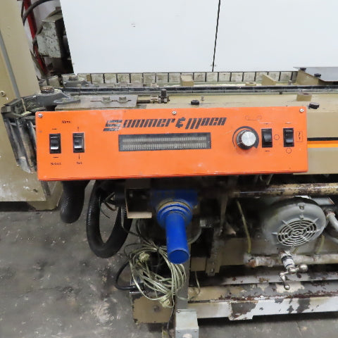 Somaca 752 7 Spindle Glass Beveling Edger 5Hp 3Ph 230V 60Hz 85.3FLA 3-25mm