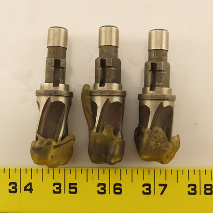 03 2133 3/4" Radial Drive Counterbore 4 Flute 1/4" Pilot Lot of 3