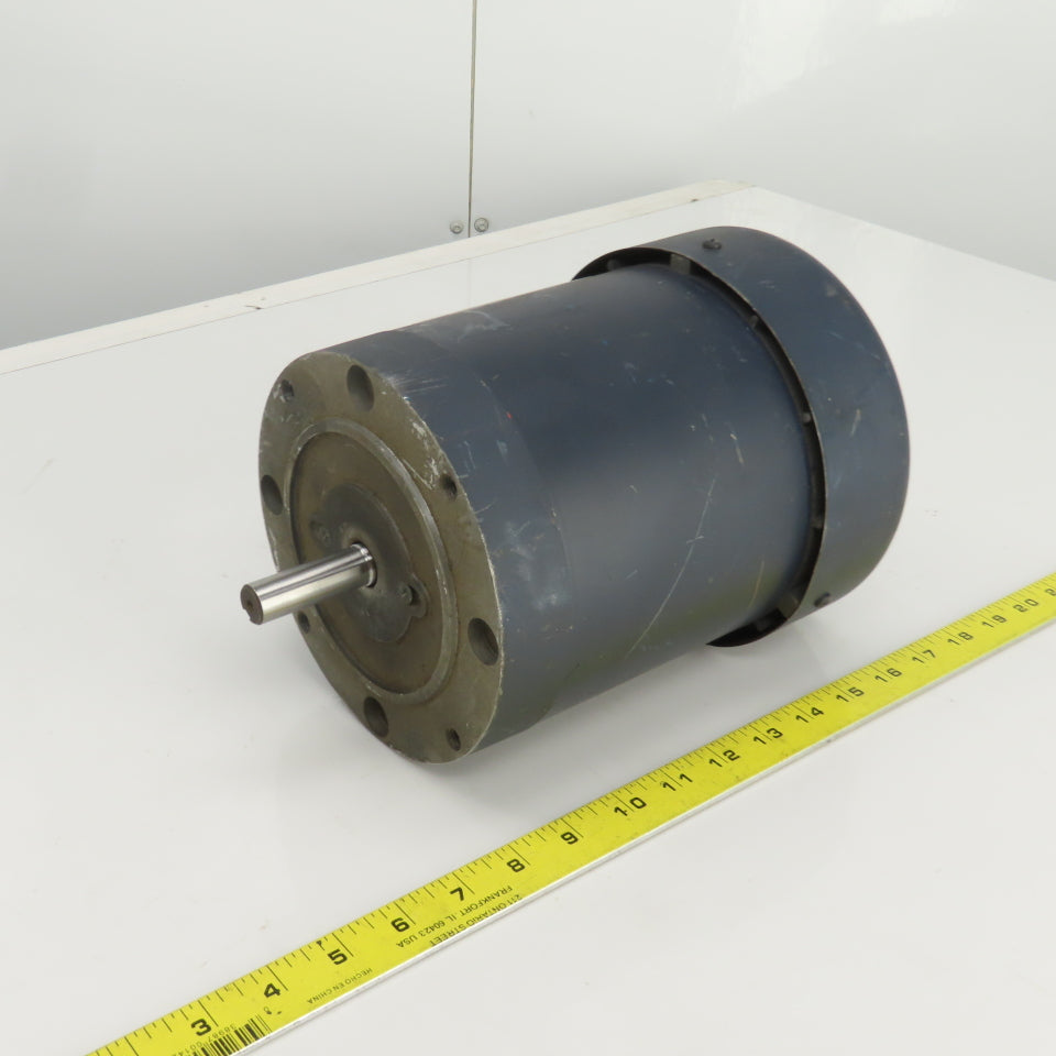Leeson 113311.00 1/3HP AC Electric Motor 1140RPM 208-230/460V 3PH C56C Frame