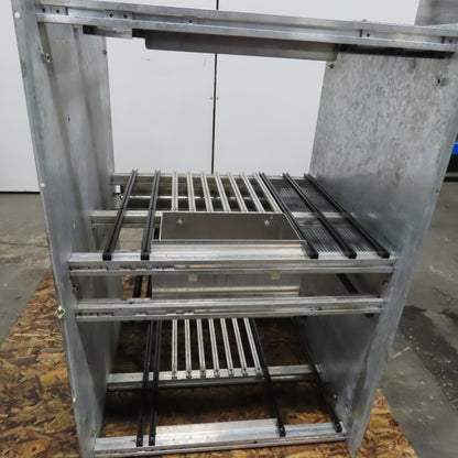 Circuit Board Card Rack For 13-3/4" Tall Boards 23-1/2"x24" Wide 37" Tall