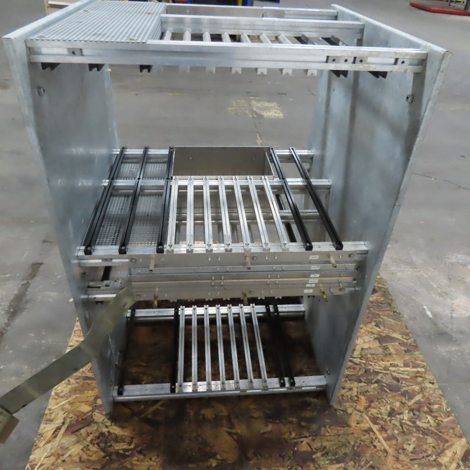 Circuit Board Card Rack For 13-3/4" Tall Boards 23-1/2"x24" Wide 37" Tall