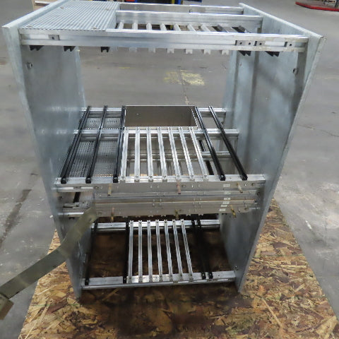 Circuit Board Card Rack For 13-3/4" Tall Boards 23-1/2"x24" Wide 37" Tall