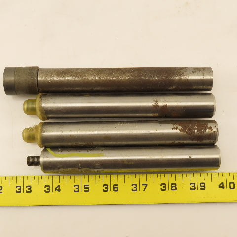 7/8" Straight Shank Tool Extension Lot of 3/4"-24 Thread 6-1/2" OAL Lot of 4