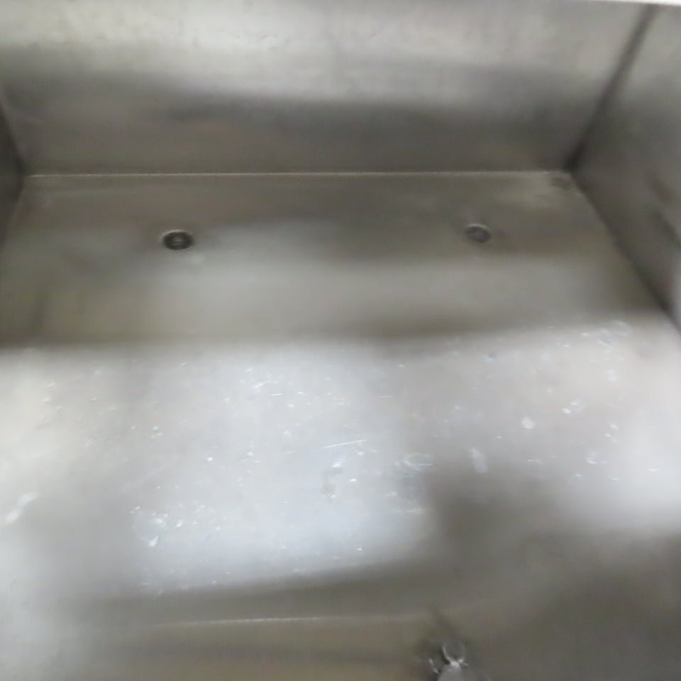 24 Gallon Stainless Steel Gravity Fed Testing Tank Fixture On Stand